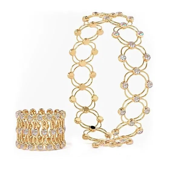 Bracelet Cum Ring Jewellery for Women & Girls